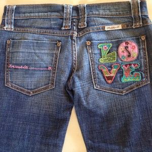 Women's Frankie B. Jean Capri, Size 2